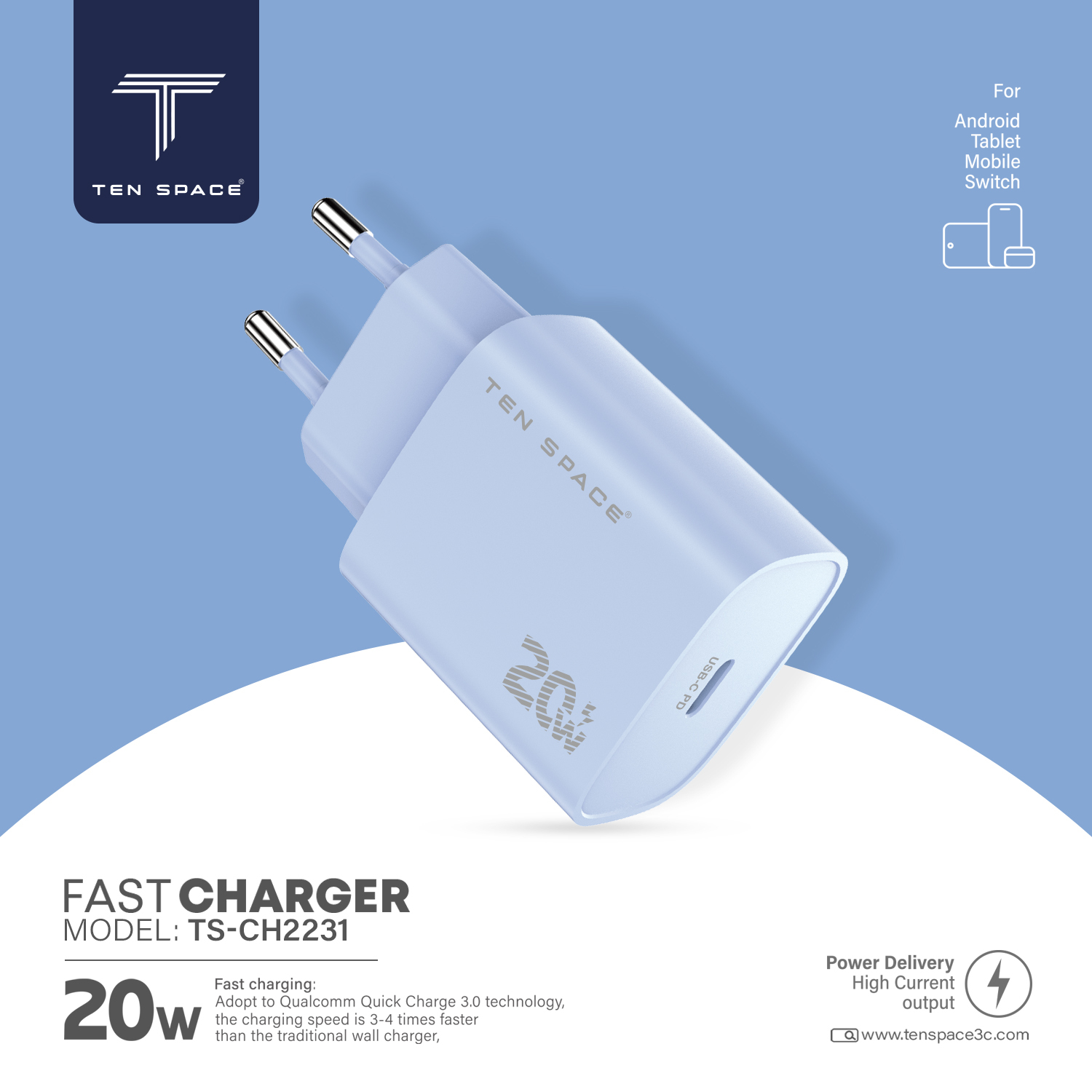Chargeur rapide (TS-CH2231)