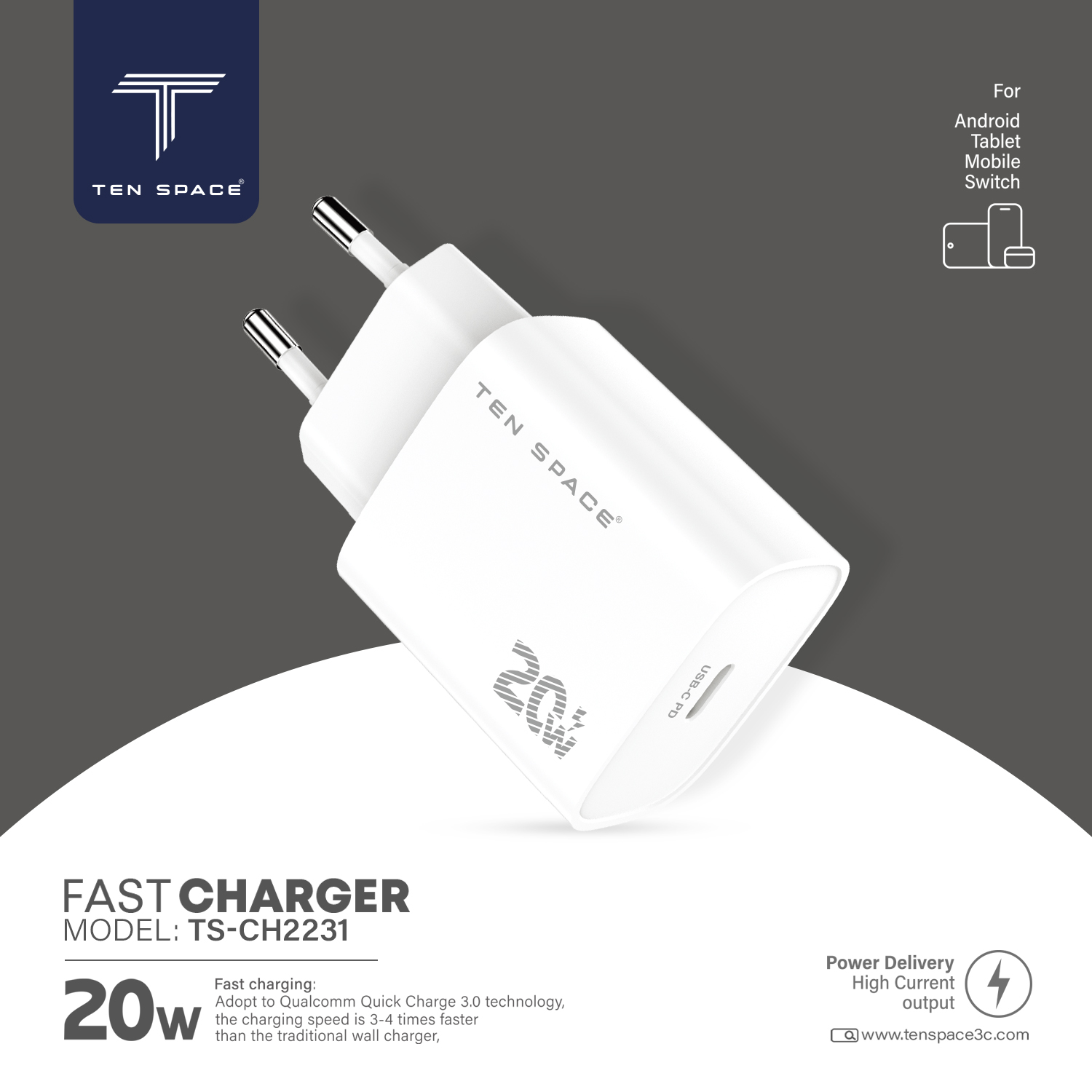 Chargeur rapide (TS-CH2231) – Image 4