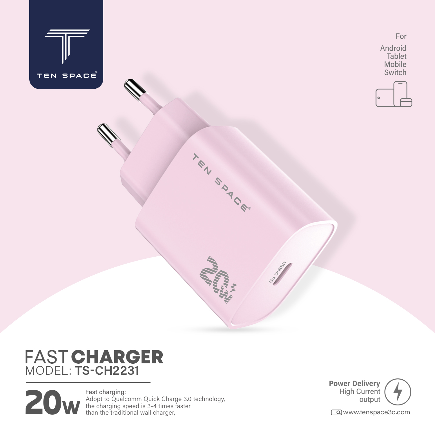 Chargeur rapide (TS-CH2231) – Image 7